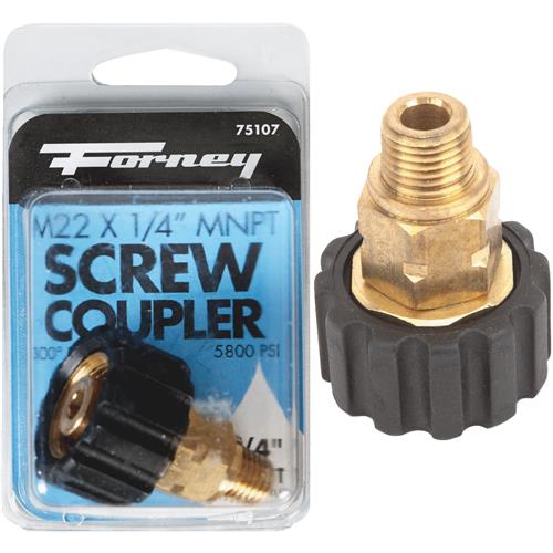 75107 Forney Male Screw Pressure Washer Coupling