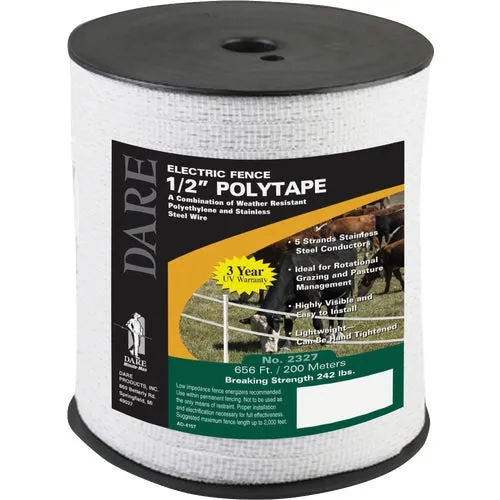 2327 Dare Electric Fence Poly Tape