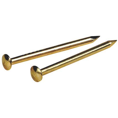 122623 Hillman Brass-Plated Steel Escutcheon Pin