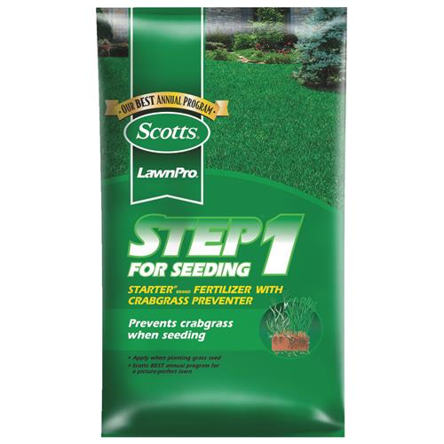 36905 Scotts 4-Step Program Step 1 Starter Fertilizer With Crabgrass Preventer