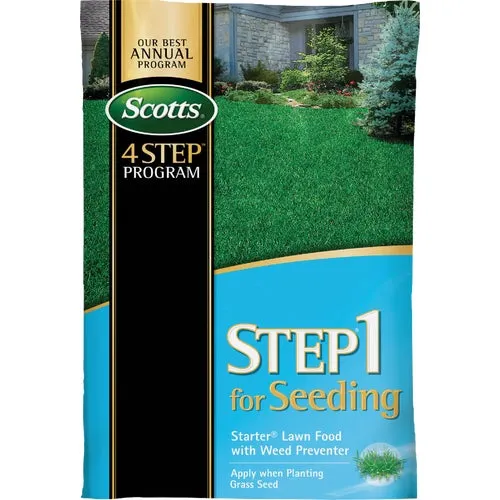 36905 Scotts 4-Step Program Step 1 Starter Fertilizer With Crabgrass Preventer