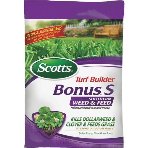 33020 Scotts Turf Builder Bonus S Southern Weed & Feed Lawn Fertilizer With Weed Killer