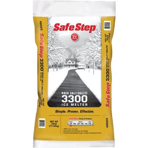 806653 Safe Step 3300 Rock Salt/Halite Ice Melt