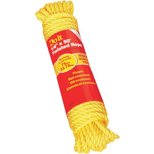 737275 Do it Best Twisted Polypropylene Packaged Rope