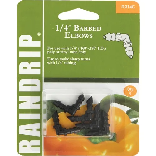 314025B Raindrip Double Barbed Elbow