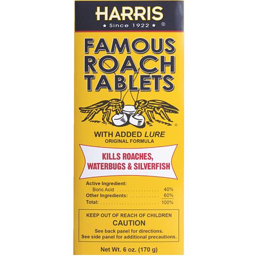 HRT-6 Harris Silverfish & Roach Killer Tablets