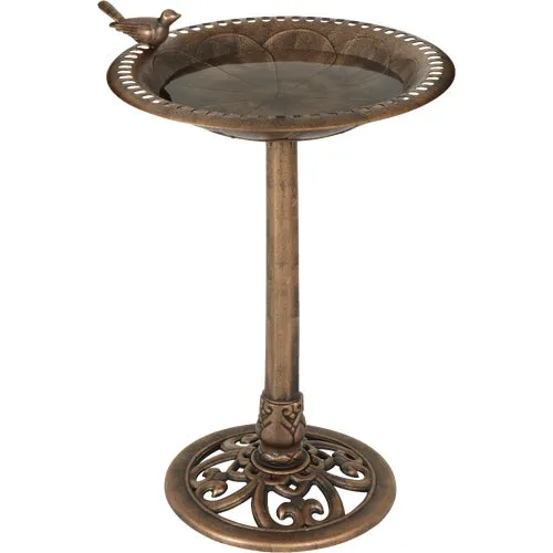 B008-B Best Garden Decorative Pedestal Bird Bath