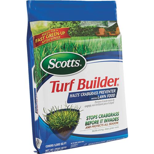 31115 Scotts Turf Builder Lawn Fertilizer With Halts Crabgrass Preventer