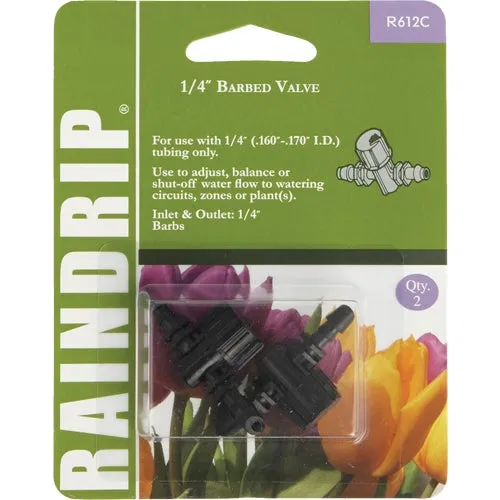 R612CT Raindrip 1/4 In. In-Line Valve