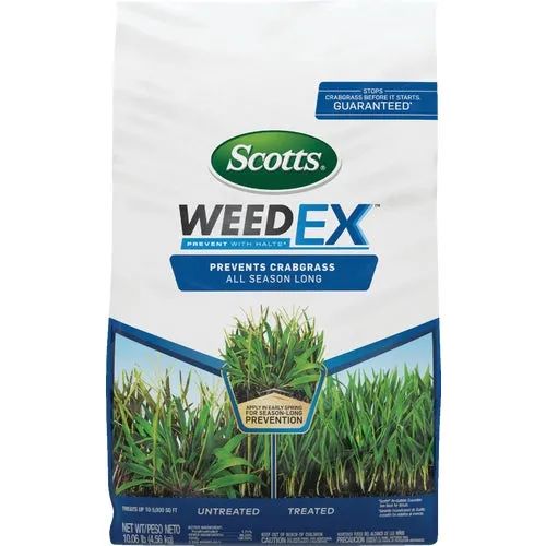 49024 Scotts WeedEx Prevent with Halts Crabgrass Preventer