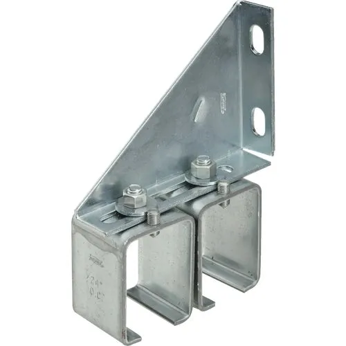 N104752 National Double Splice Box Rail Barn Door Bracket