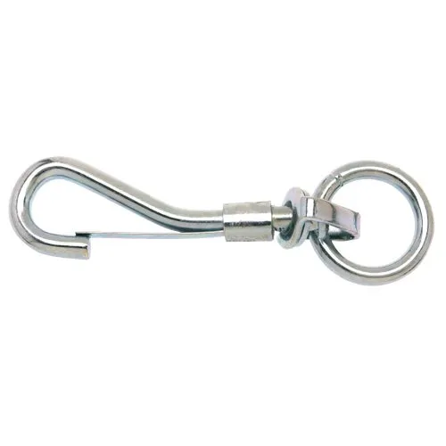 T7606301 Campbell Swivel Round Eye Malleable Iron Spring Snap