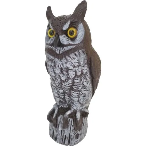 OW-6 Gardeneer Natural Enemy Scarecrow Great Horned Owl Pest Deterrent Decoy