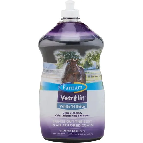 100543890 Farnam White N Brite Horse Shampoo 100543890, horse, shampoo