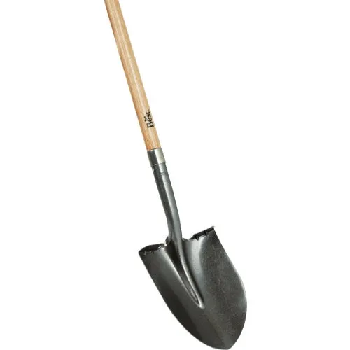 YN-8SJ3-5-2L Do it Best Wood Long Handle Round Point Shovel