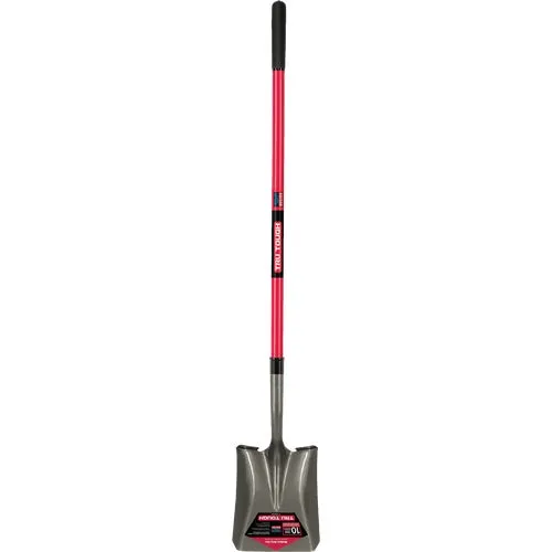 PCL-FV Tru Tough Fiberglass Handle Square Point Shovel