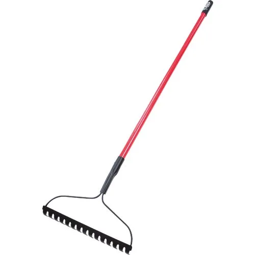 92379 Bully Tools 14-Gauge Fiberglass Handle Bow Garden Rake