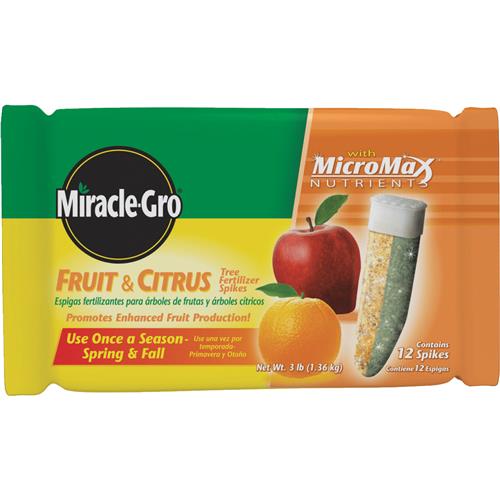 4852012 Miracle-Gro Fruit & Citrus Fertilizer Spikes