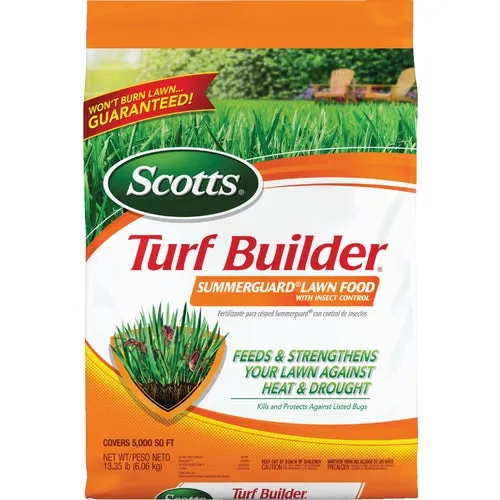 49013 Scotts Turf Builder SummerGuard Lawn Fertilizer With Insecticide