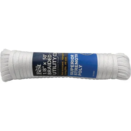 767093 Do it Best Braided Polypropylene Paracord