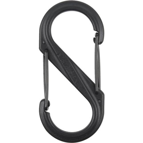 SBP4-03-01BG Nite Ize S-Biner Black Plastic S-Clip Key Ring key ring s-clip