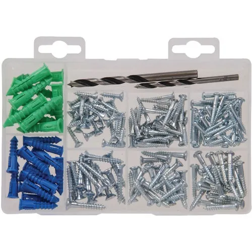 130250 Hillman Wood Screw and Bits Assortment Kit