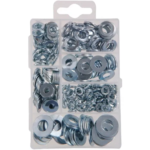 130208 Hillman Flat Lock & Washer Assortment Kit