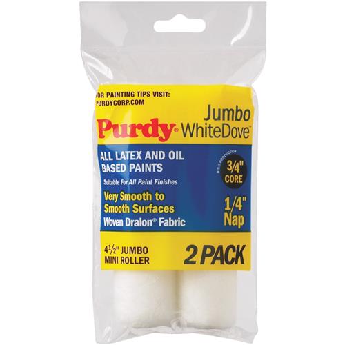 140626010 Purdy White Dove Jumbo Mini Woven Fabric Roller Cover