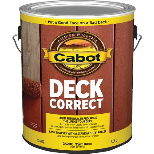 140.0025200.007 Cabot DeckCorrect Wood Deck Resurfacer