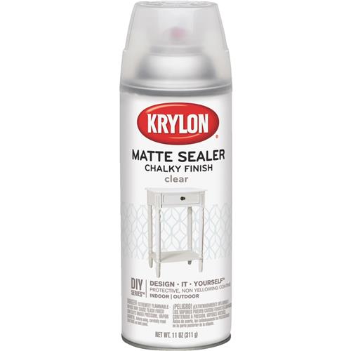 K04117007 Krylon CHALKY FINISH Chalk Spray Paint Sealer