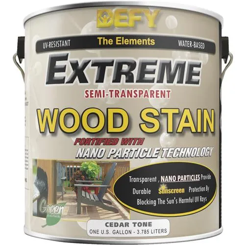 300158-F DEFY Extreme Semi-Transparent Exterior Wood Stain