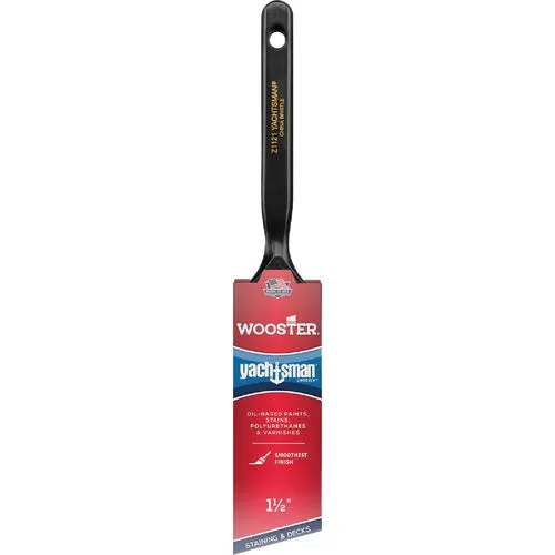 Z1120-2 1/2 Wooster Yachtsman White China Bristle Paint Brush