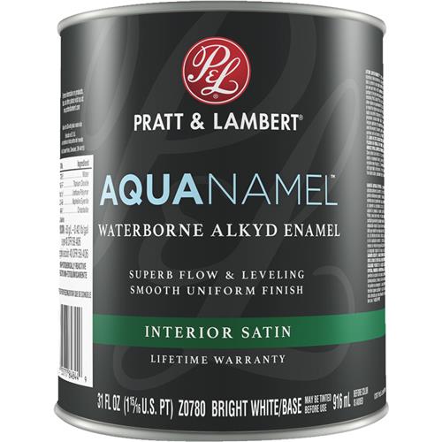 0000Z0780-16 Pratt & Lambert Aquanamel Waterborne Alkyd Interior/Exterior Enamel