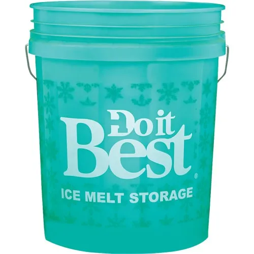 05GDICE1120 Do it Best 5 Gallon Plastic Ice Melt Pail