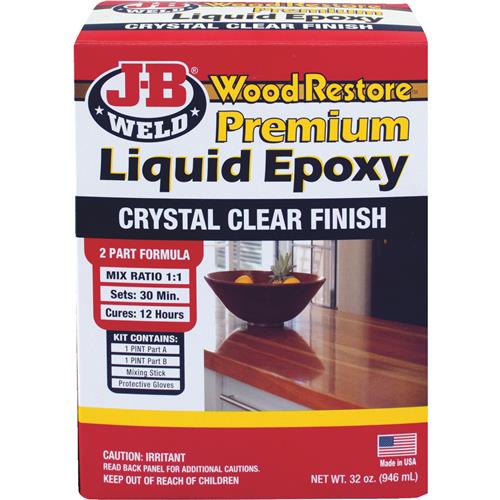 40002 J-B Weld Wood Restore Premium Liquid Epoxy