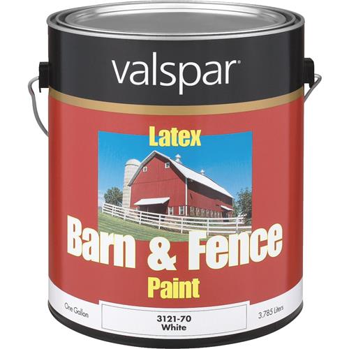 018.3125-10.008 Valspar Latex Paint & Primer In One Flat Barn & Fence Paint