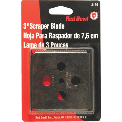 3169 Red Devil Four-Edge Replacement Scraper Blade