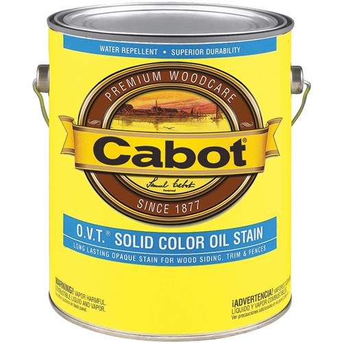 140.0006706.007 Cabot VOC Compliant O.V.T. Solid Color Exterior Stain