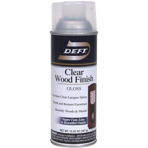 DFT011/54 Deft Clear Wood Finish Interior Spray Lacquer