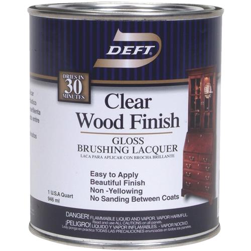 DFT010/01 Deft Interior Lacquer, Clear Wood Finish