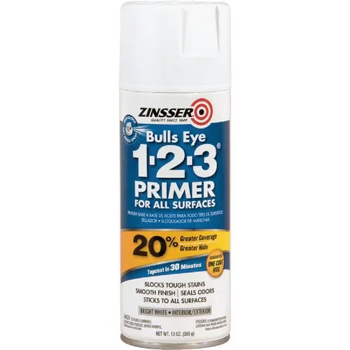 2008 Zinsser Bulls Eye 1-2-3 Primer Spray
