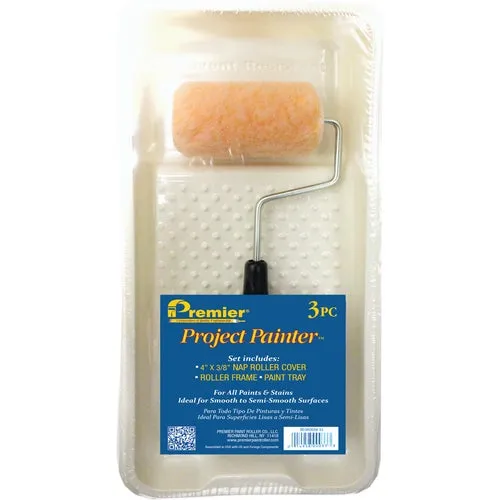 33 Premier Project Painter 3-Piece Trim Roller Kit