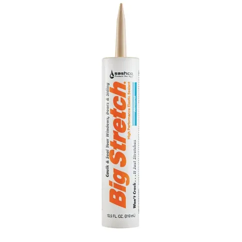 10002 Sashco Big Stretch Elastomeric Acrylic Caulk