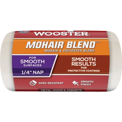 R207-4 Wooster Mohair Blend Woven Fabric Roller Cover