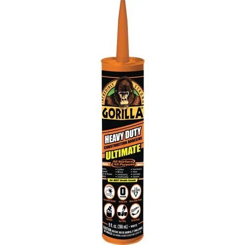 8008002 Gorilla Heavy Duty Construction Adhesive Ultimate