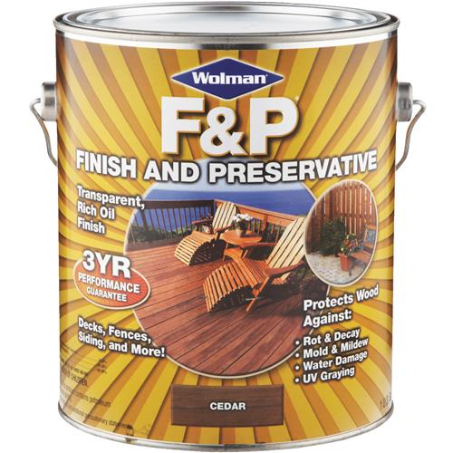 14406 Wolman F&P Transparent Wood Finish And Preservative