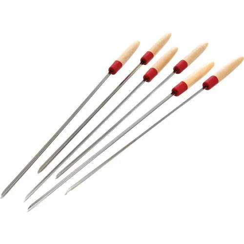 40538 GrillPro 6-Piece Stainless Steel Skewer