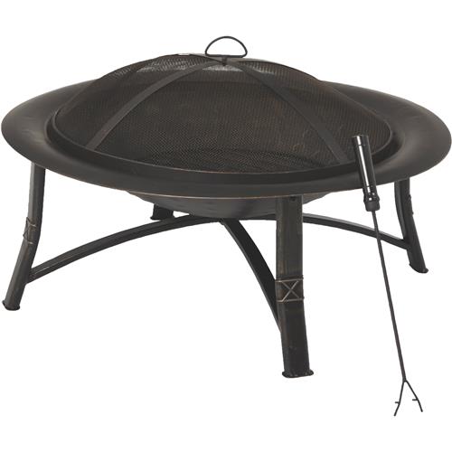 FT-21039 Outdoor Expressions 35 In. Steel Fire Pit
