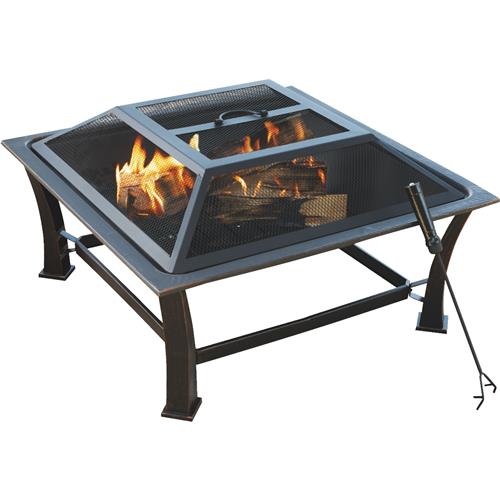 FT-51256B Outdoor Expressions 30 In. Square Fire Pit