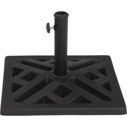SL-USC-46 BLK Outdoor Expressions 17 In. Square Umbrella Base